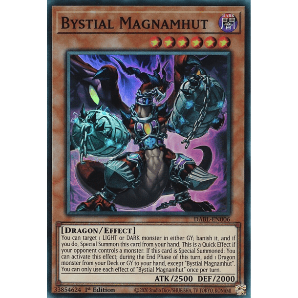 Bystial Magnamhut - DABL-EN006 - Super Rare