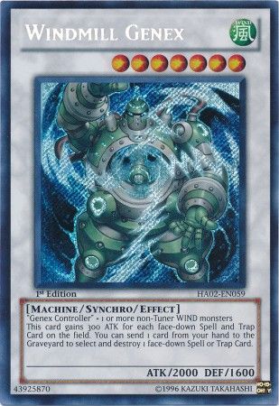 Windmill Genex - HA02-EN059 - Secret Rare  1