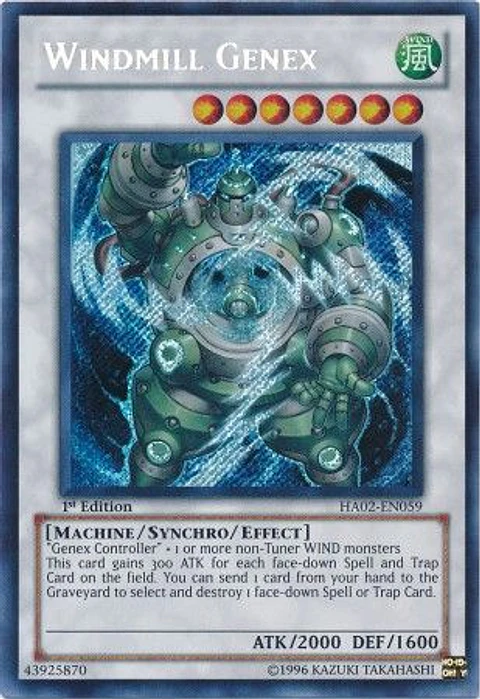 Windmill Genex - HA02-EN059 - Secret Rare 