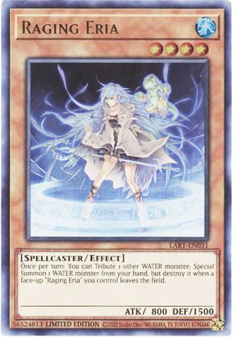 Raging Eria - LART-EN031 - Ultra Rare Limited Edition
