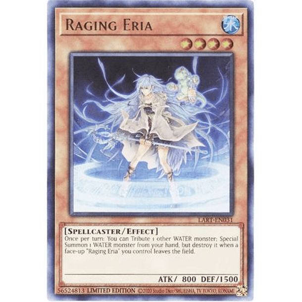 Raging Eria - LART-EN031 - Ultra Rare Limited Edition
