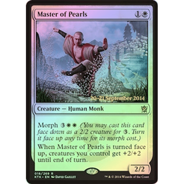 Master of Pearls (Khans of Tarkir Prerelease) ★