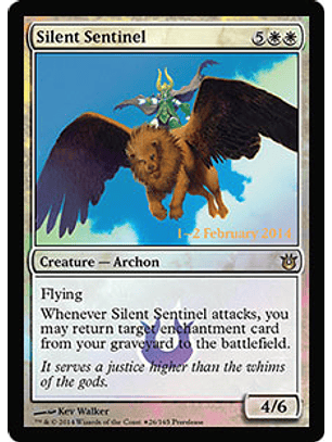 Silent Sentinel (Born of the Gods Prerelease) - BOG ★