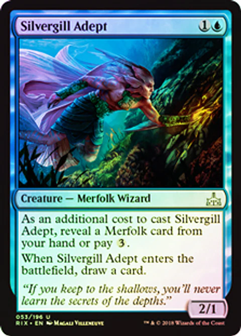 Silvergill Adept - RIX ★