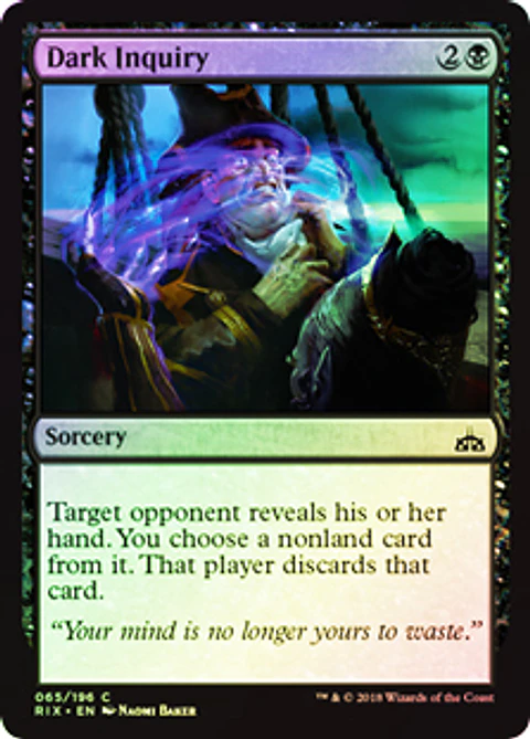 Dark Inquiry - RIX ★