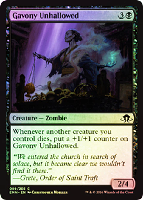 Gavony Unhallowed - EMN ★