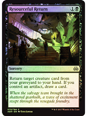 Resourceful Return - AER ★