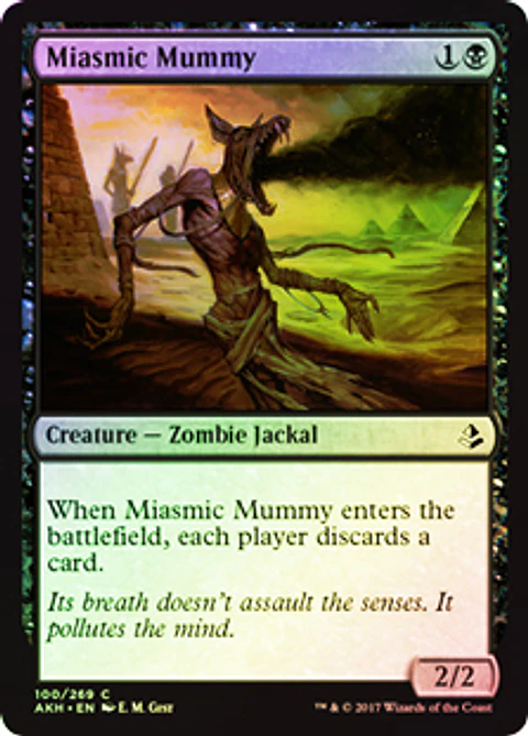 Miasmic Mummy - AKH ★