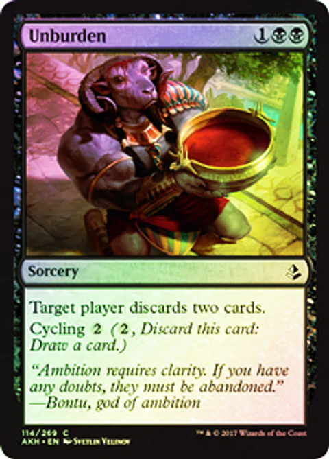 Unburden - AKH ★