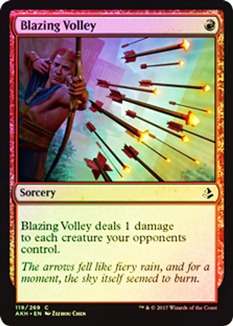 Blazing Volley - AKH ★