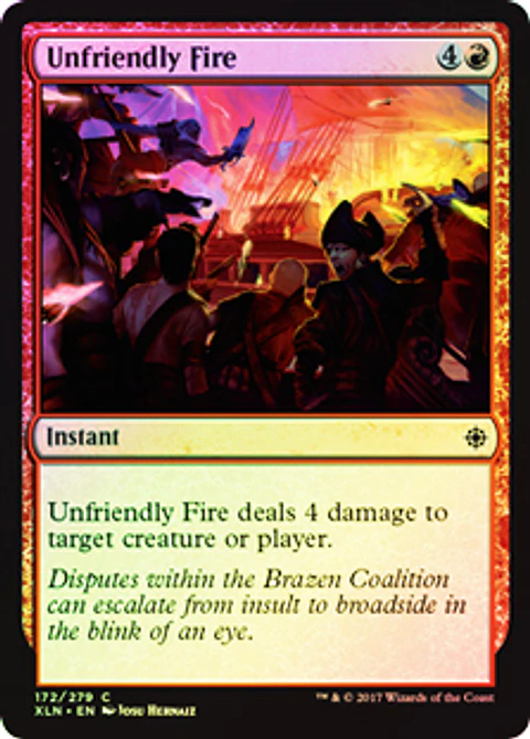Unfriendly Fire - XLN ★