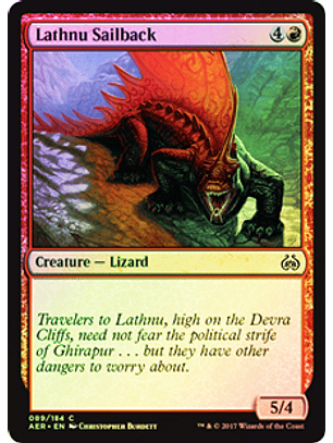 Lathnu Sailback - AER ★