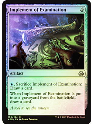 Implement of Examination - AER ★