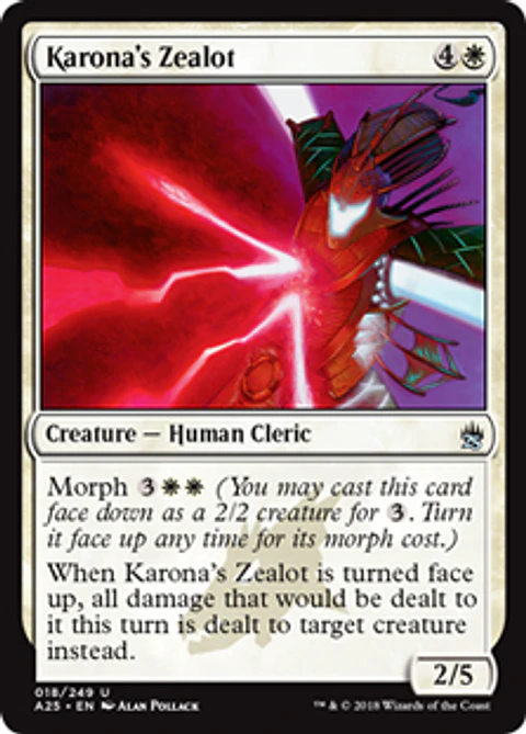 Karona's Zealot - A25