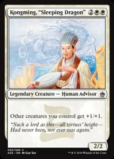 Kongming, "Sleeping Dragon" A25 - U