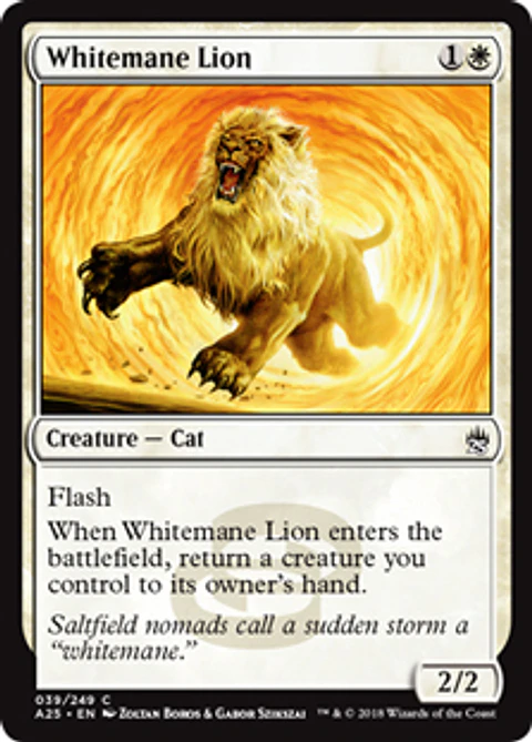Whitemane Lion - A25