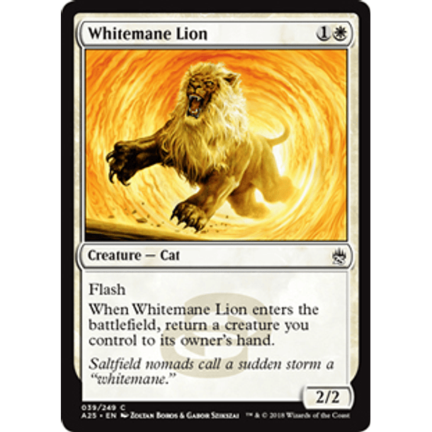 Whitemane Lion - A25