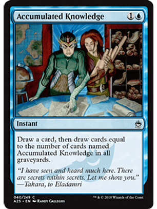 Accumulated Knowledge - A25