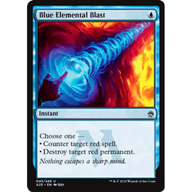 Blue Elemental Blast - A25
