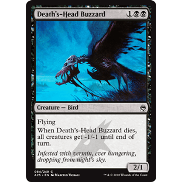 Death's-Head Buzzard - A25