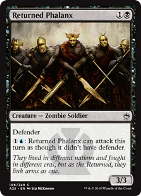 Returned Phalanx - A25