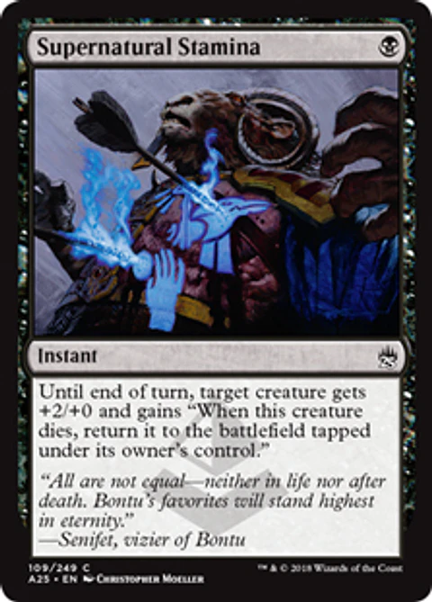 Supernatural Stamina - A25