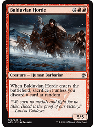 Balduvian Horde - A25