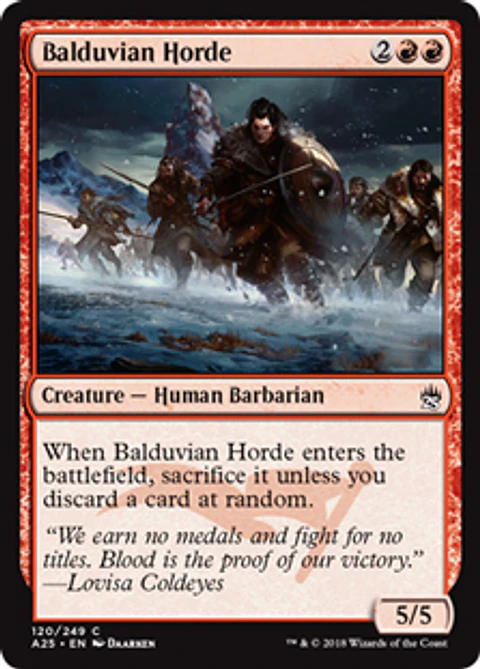 Balduvian Horde - A25