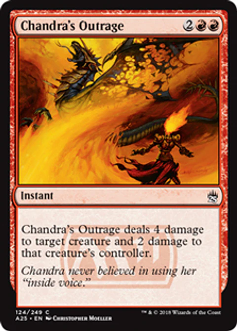 Chandra's Outrage - A25