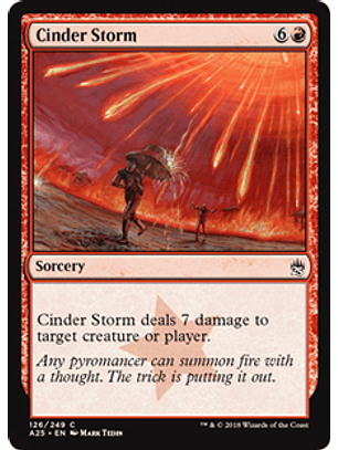 Cinder Storm - A25