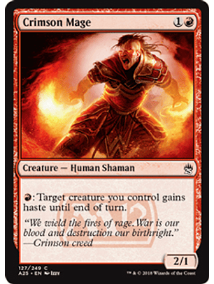 Crimson Mage - A25
