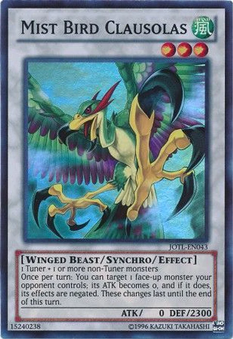 Mist Bird Clausolas - JOTL-EN043 - Super Rare