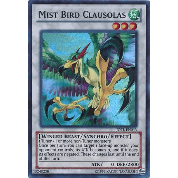 Mist Bird Clausolas - JOTL-EN043 - Super Rare