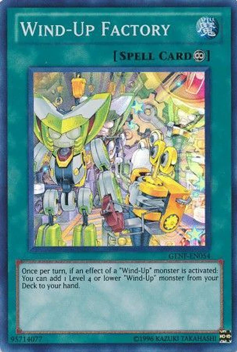 Wind-Up Factory - GENF-EN054 - Super Rare