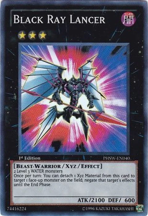 Black Ray Lancer - PHSW-EN040 - Super Rare 