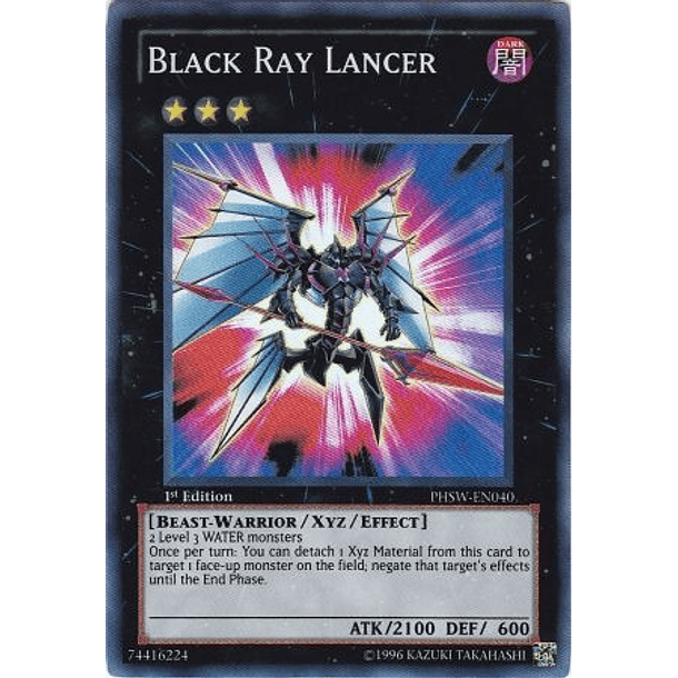 Black Ray Lancer - PHSW-EN040 - Super Rare 