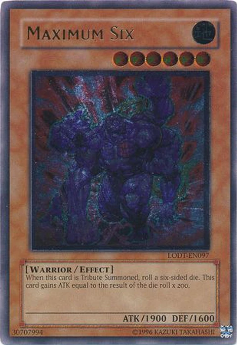 Ultimate Rare - Maximum Six - LODT-EN097