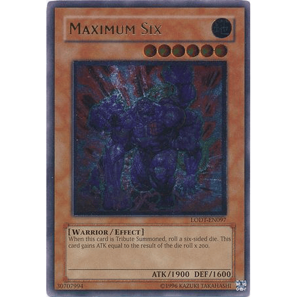 Ultimate Rare - Maximum Six - LODT-EN097