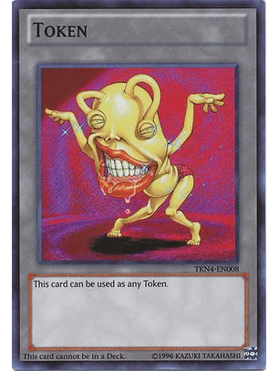 Ojama Yellow Token - TKN4-EN008 - Super Rare