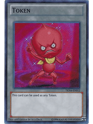 Red Ojama Token - TKN4-EN012 - Super Rare