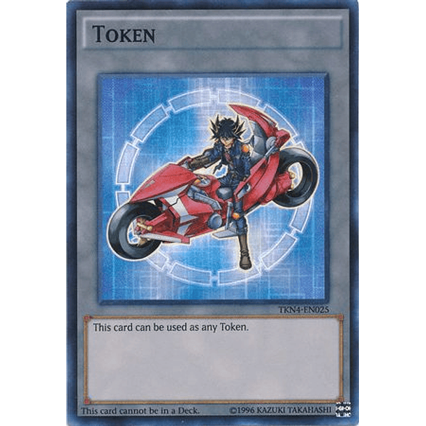 Yu-Gi-Oh Day Yusei Token - TKN4-EN025 - Super Rare