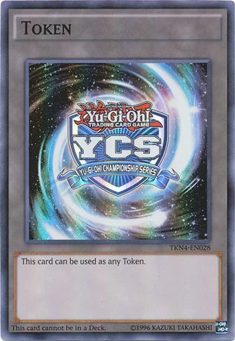 Yu-Gi-Oh Championship Series Token - TKN4-EN028