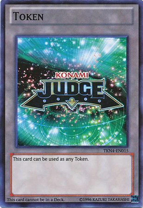 Yu-Gi-Oh Judge Token - TKN4-EN015