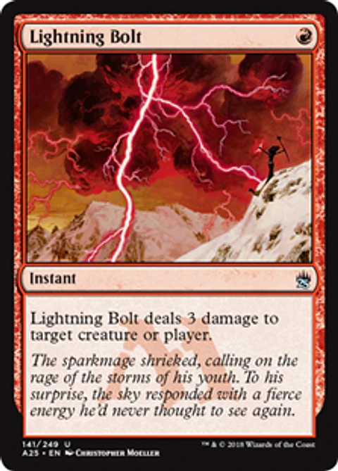 Lightning Bolt - A25