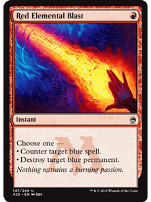 Red Elemental Blast - A25