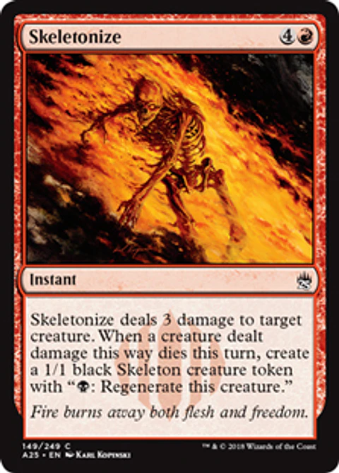Skeletonize - A25