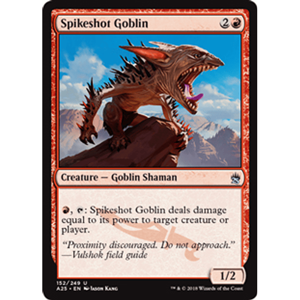 Spikeshot Goblin - A25