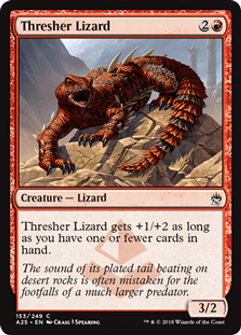 Thresher Lizard - A25