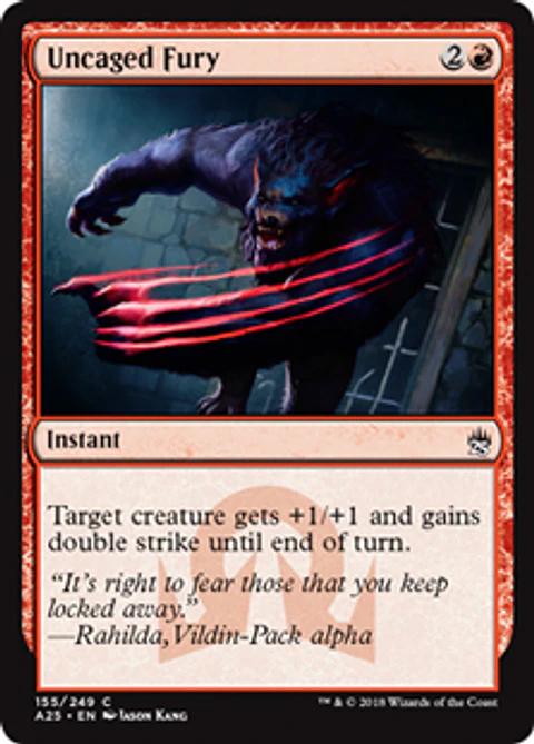 Uncaged Fury - A25