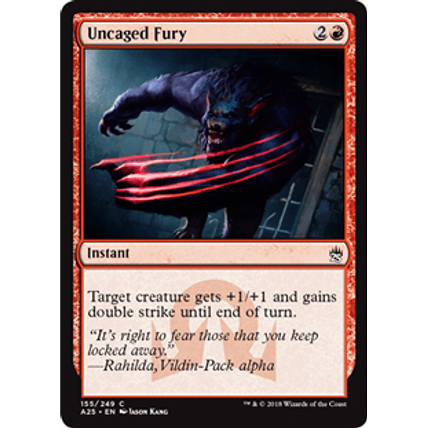 Uncaged Fury - A25